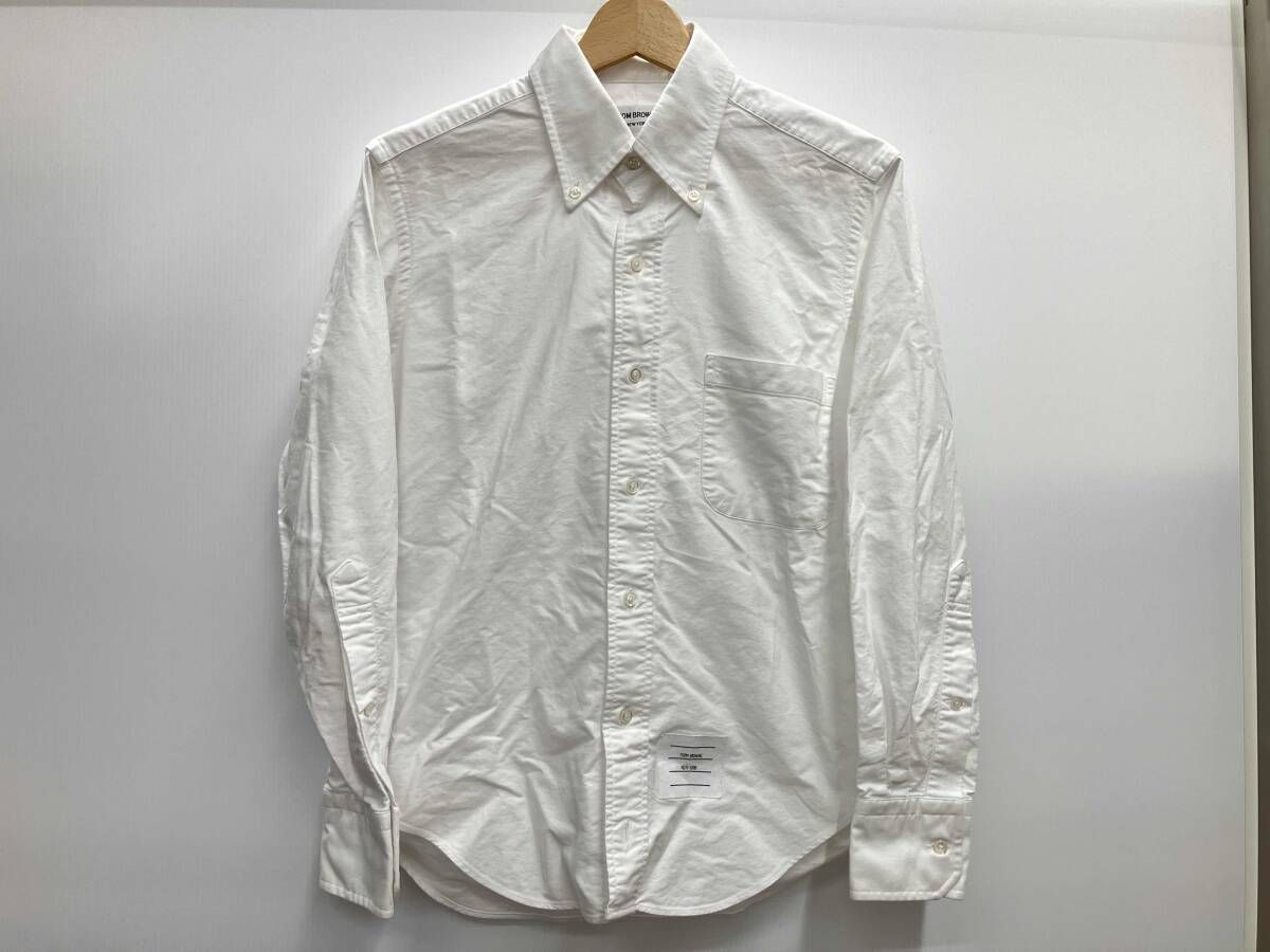 THOM BROWN トムブラウン 長袖シャツ TBA00309 サイズ不明 ホワイト 白 通年
