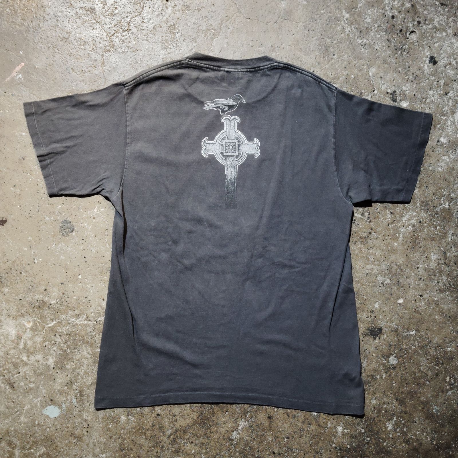The CROW 90s USA製 エリック・ドレイヴンプリントTシャツ ザ・クロウ