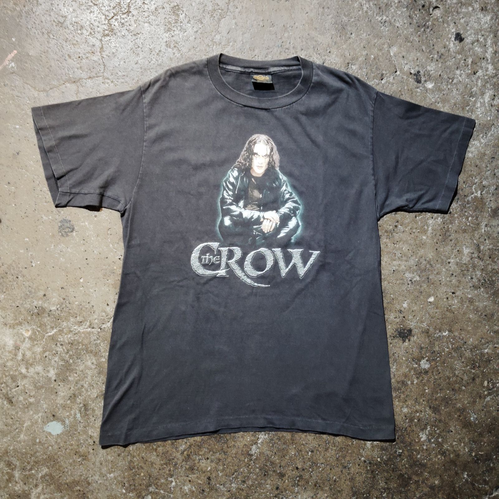 The CROW 90s USA製 エリック・ドレイヴンプリントTシャツ ザ・クロウ