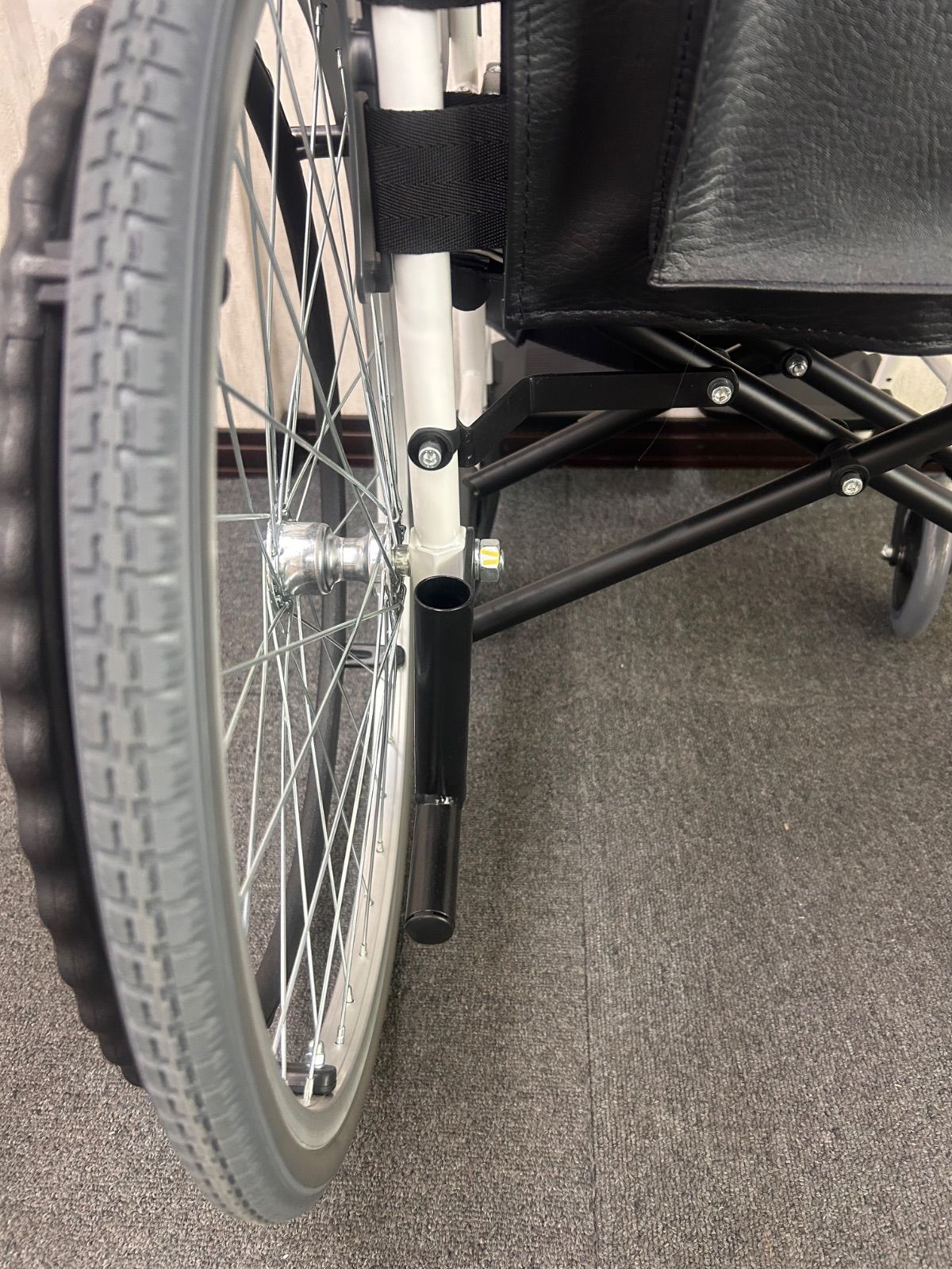 配送地域限定【新品・未使用】すぐ使える MIKI 自走用車椅子 VS-1 ハイ