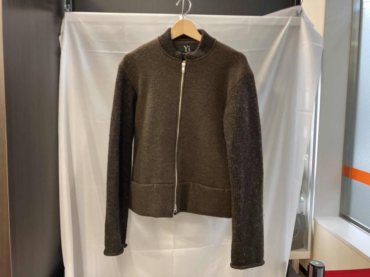 Y\'s その他ジャケット YW-T41-969 Zip Up Wool Wide Jacket