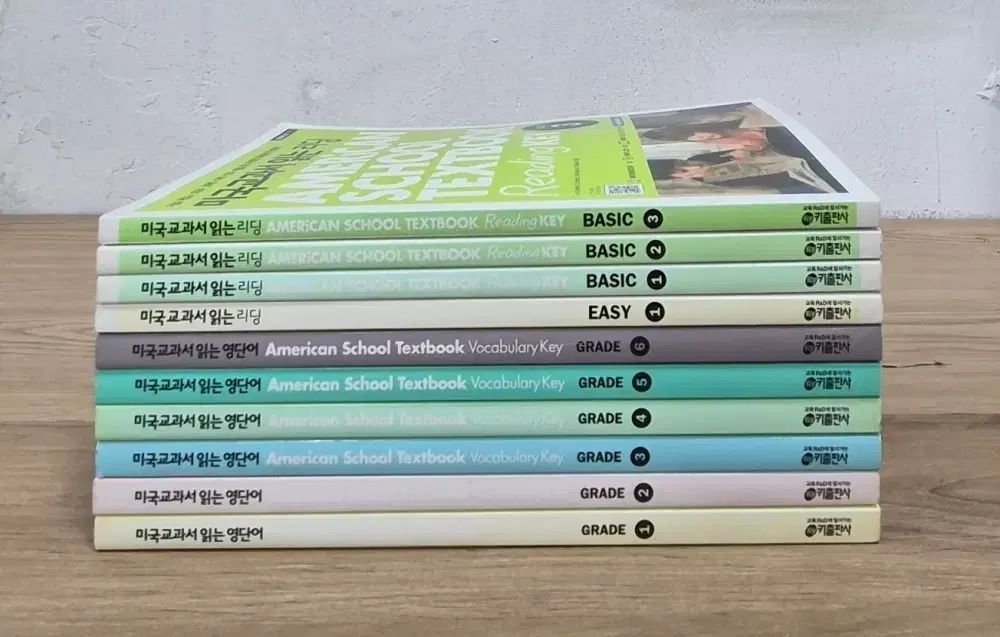 アメリカ教科書 読む リーディング/英単語 American School Textbook セット