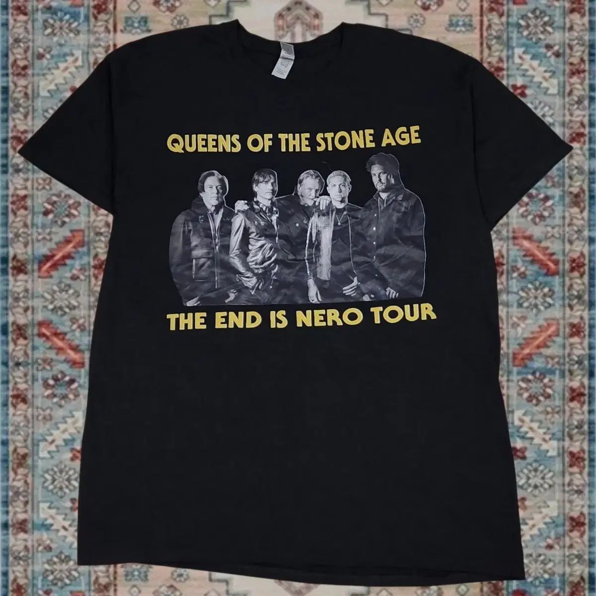 QOTSA クイーンズ オブ ザ ストーン エイジ ロック Tシャツ L