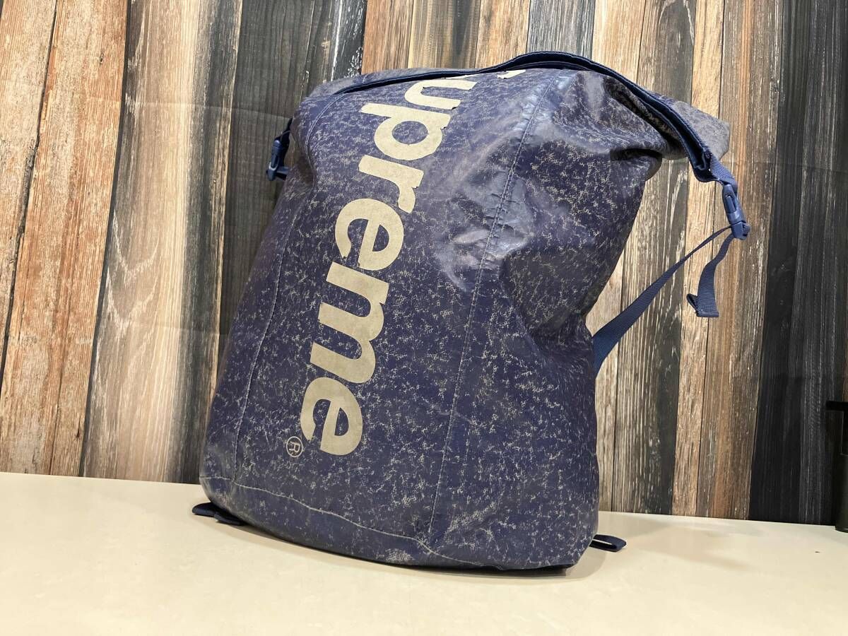 supreme シュプリーム 20AW Waterproof Reflective Speckled Backpack ブルー ウォータープルーフ リフレクティブ バックパック リュック