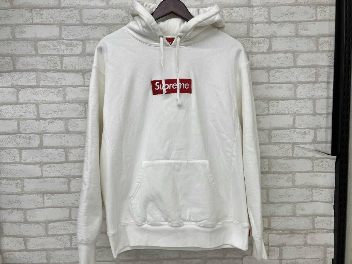 Supreme BOXLOGO 2021 シュプリーム ボックスロゴ ホワイト ストリート パーカー メンズ