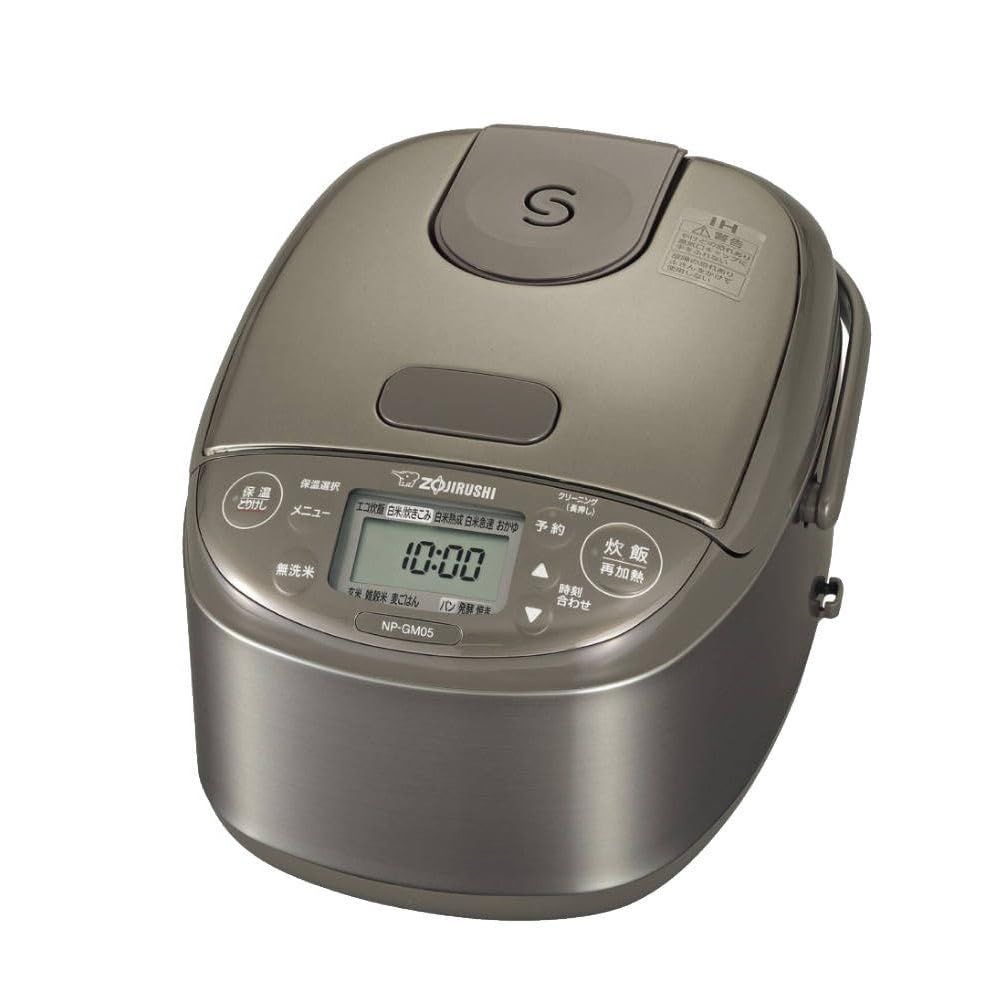 ★新品★象印マホービン IH炊飯ジャー 3合 極め炊き ステンレスブラウン NP-GM05(XT)