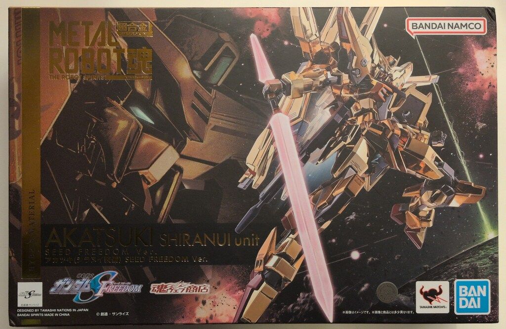 BANDAI SPIRITS METAL ROBOT魂 機動戦士ガンダムSEED DESTINY アカツキ（シラヌイ装備） SEED FREEDOMVer.