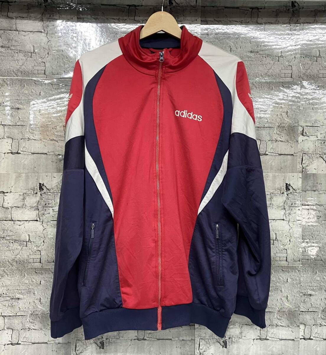 adidas 80s トラックジャケット ジャージ サイズXL レッド