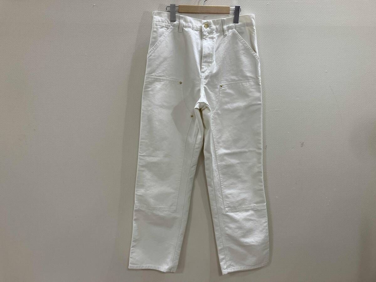 carhartt カーハート 帆布素材ペインターパンツ DOUBLE KNEE PANT ペインターパンツ 白 30 通年