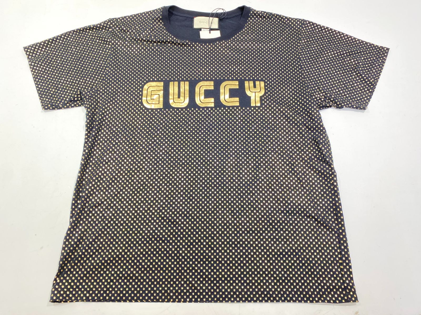[七重浜85-3-080726nh] [併売]GUCCI グッチ SEGA ロゴTシャツ [中古] [メンズ]