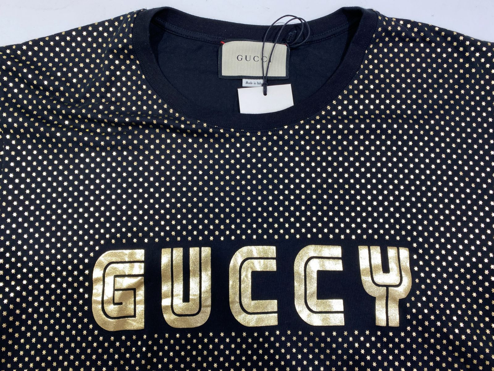 【GUCCI】グッチ正規店購入メンズTシャツS 七重浜85-3-080726nh] [併売]GUCCI グッチ SEGA ロゴTシャツ [中古