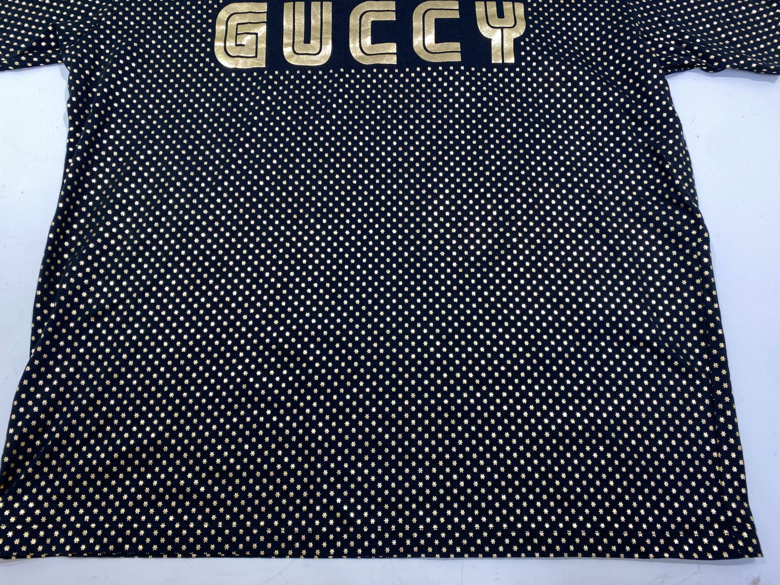 七重浜85-3-080726nh] [併売]GUCCI グッチ SEGA ロゴTシャツ [中古