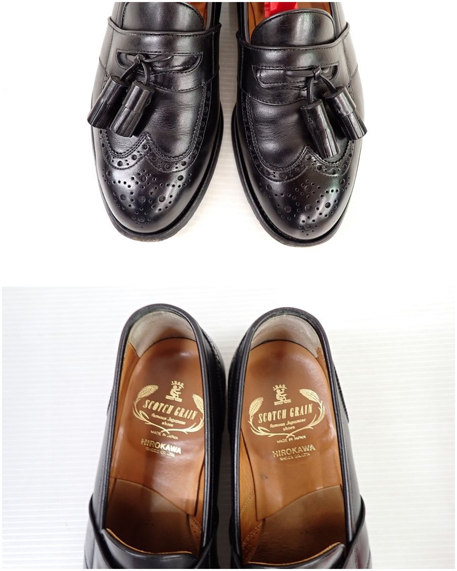 ☆9188☆SCOTCH GRAIN スコッチグレイン 3510 タッセルローファー