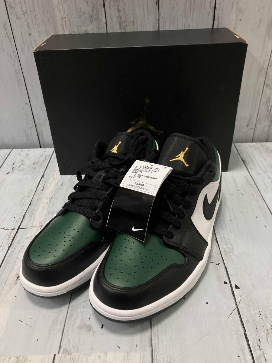 NIKE AIR JORDAN 1 LOW Green Toe 553558-371 26.5cm