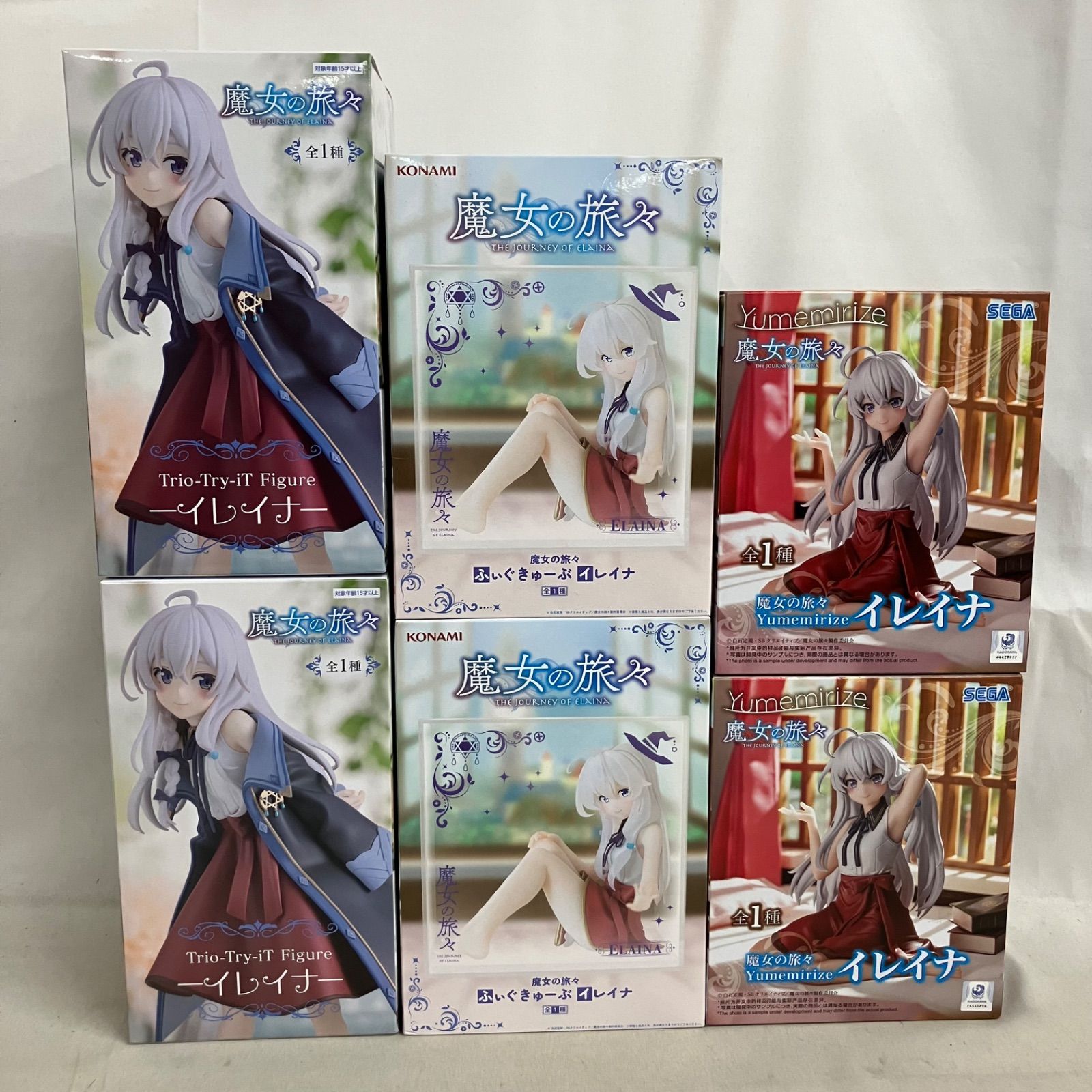 未開封 魔女の旅々 Yumemirize 他 イレイナ フィギュア 6個セット