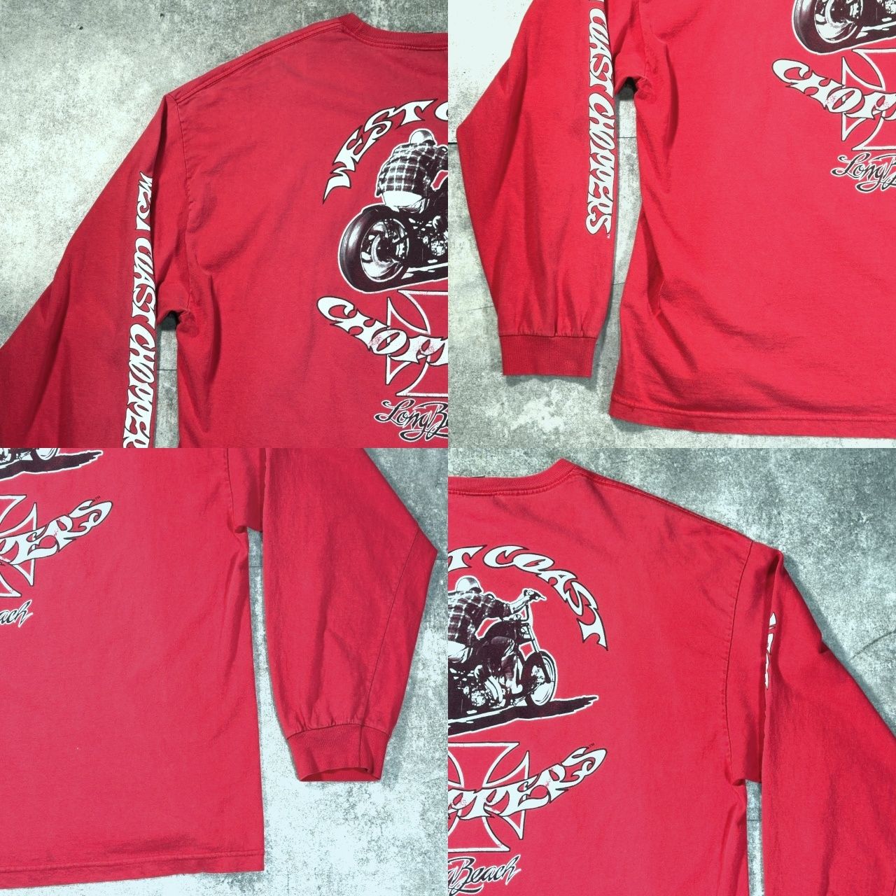 West Coast Choppers ウエスト・コースト・チョッパーズ ロンTee 袖