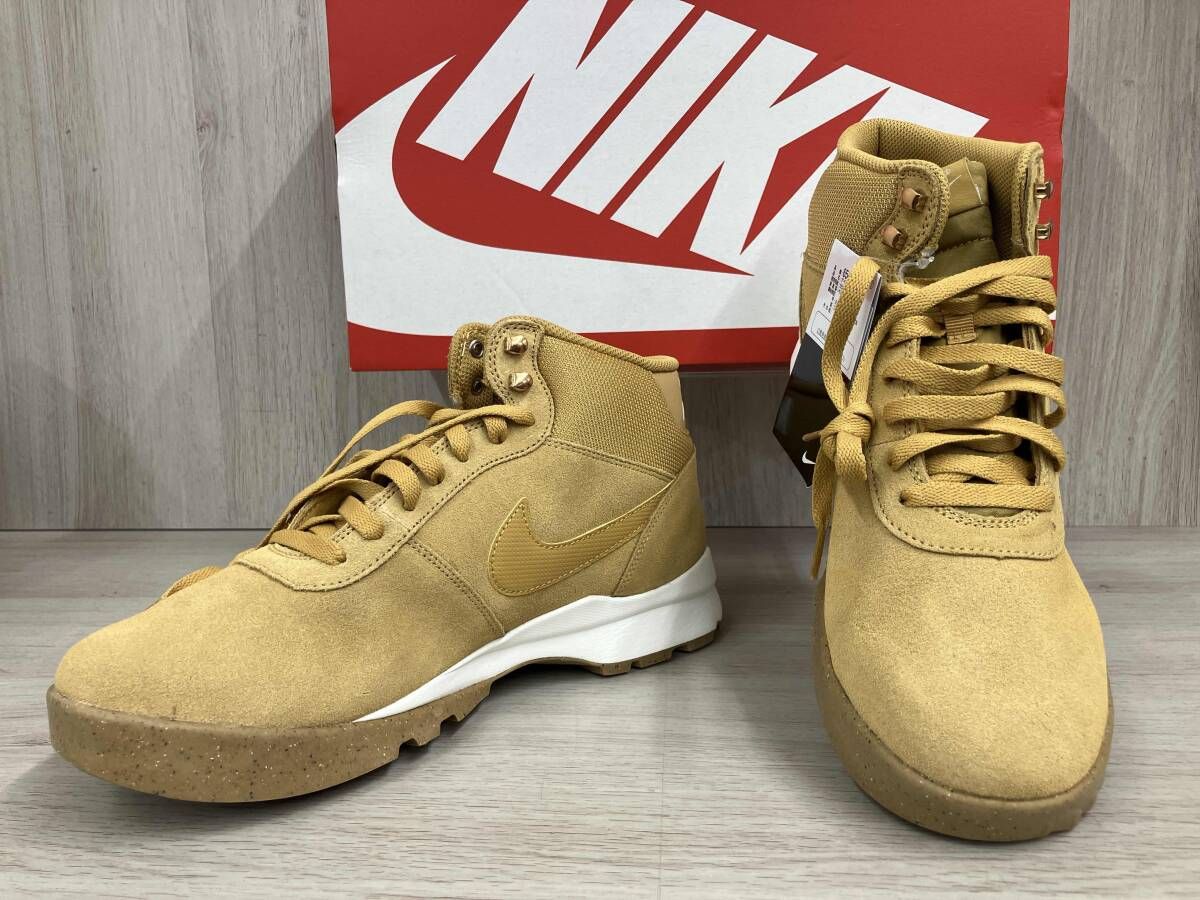 NIKE ナイキ スニーカー HOODLAND SUEDE 654888-727 ライトブラウン 29cm