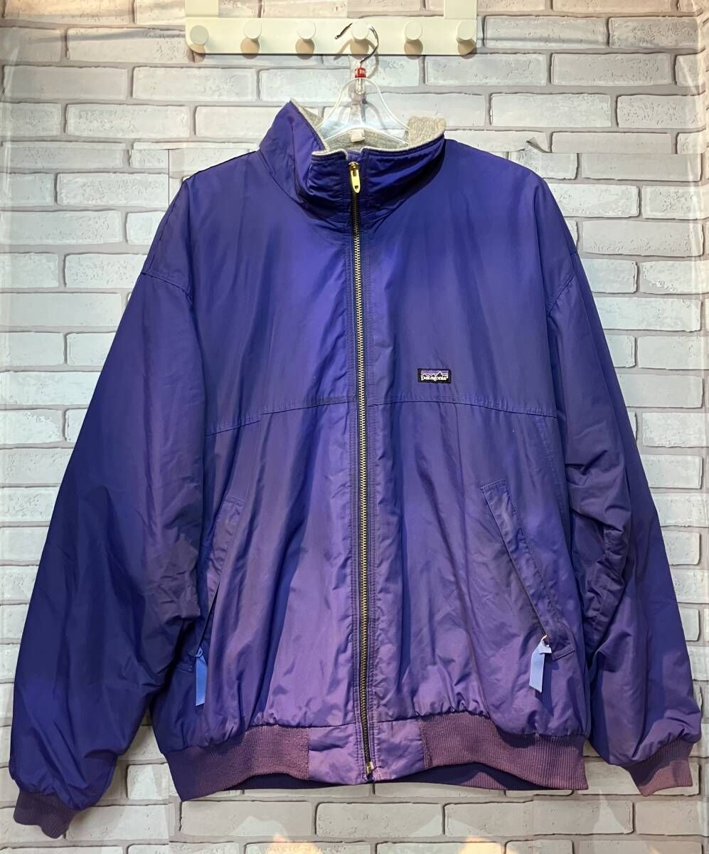 Patagonia パタゴニア ブルゾン 28121 シェルドシンチラ パープル XLサイズ アウトドア