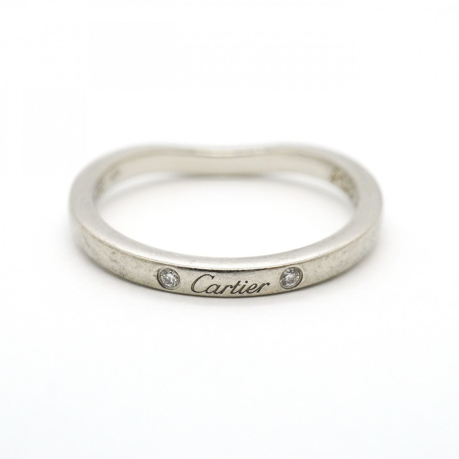 カルティエ(Cartier) カルティエ リング バレリーナ 3PD Pt950
