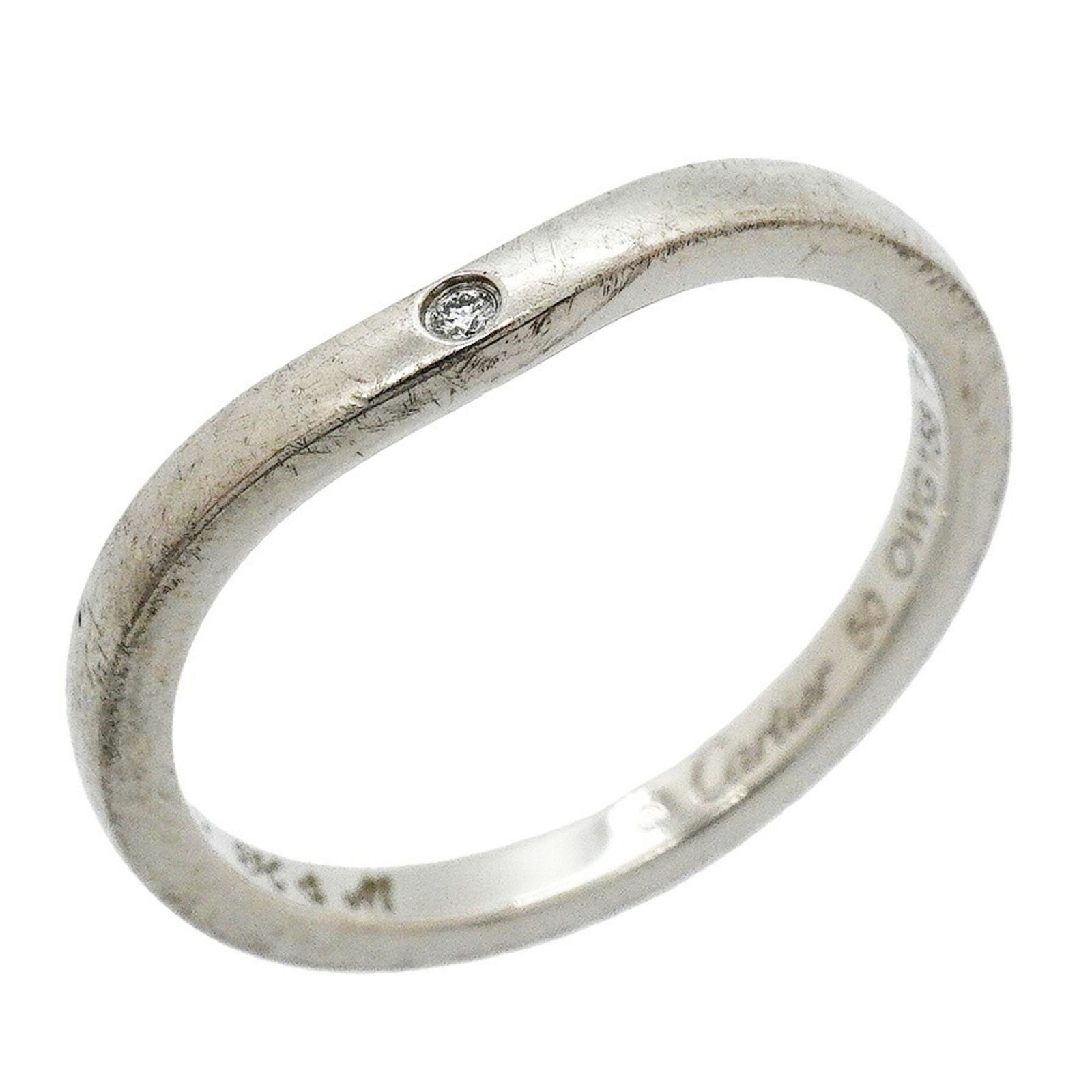 カルティエ(Cartier) カルティエ リング バレリーナ 3PD Pt950