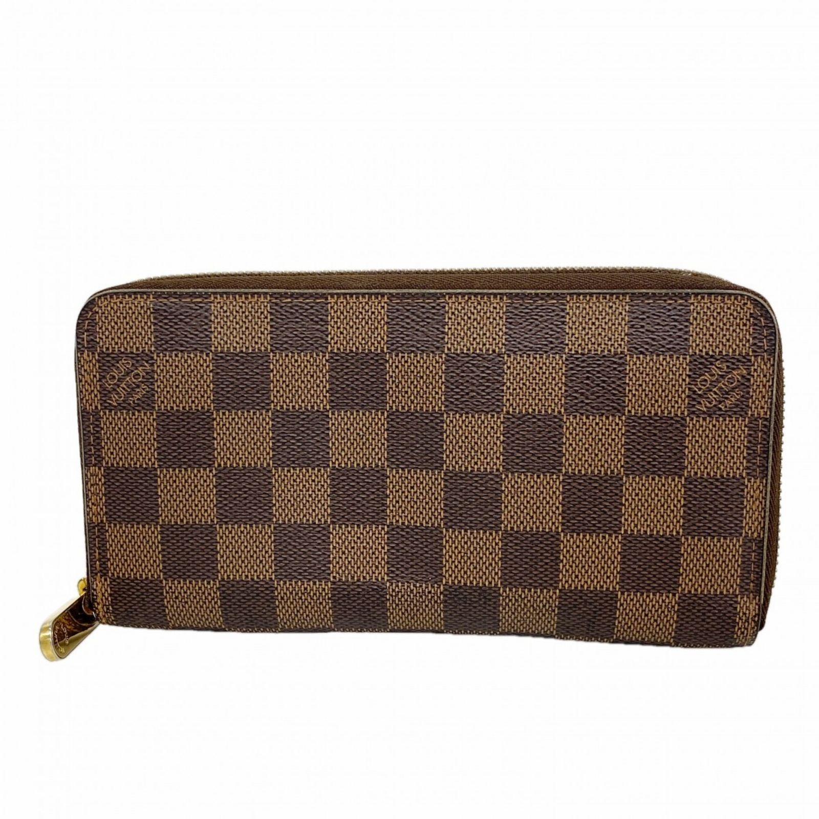 ルイ・ヴィトン(Louis Vuitton) ルイ・ヴィトン 長財布 ダミエ ジッピーウォレット N60015 エベヌメンズ レディース P3256710