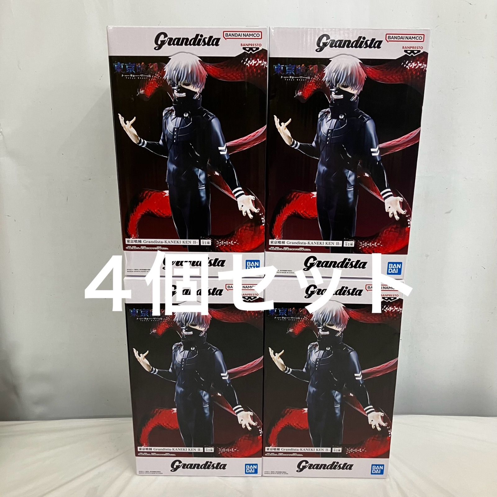 未開封 東京喰種 Grandista 金木研 Ⅱ フィギュア 4個 LF7C73 f101
