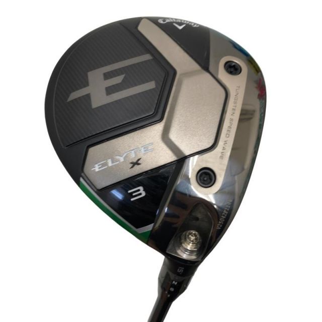 【中古】 キャロウェイ ELYTE X 3W フェアウェイウッド FW VENTUS GREEN 50 for CW(ELYTE FW) (フレックスSR) メンズ 男性用 右利き 右用 Cランク ゴルフクラブ