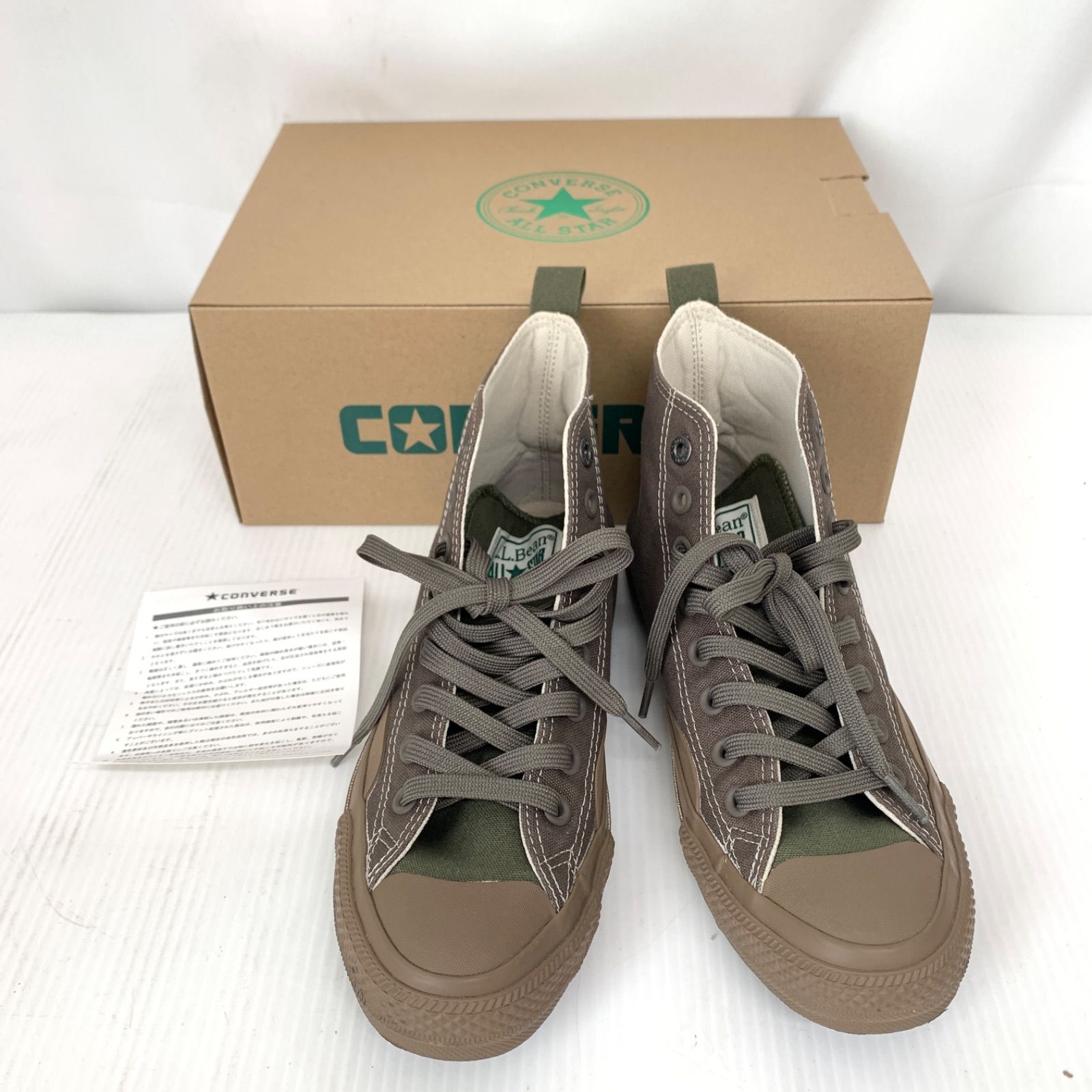 【USED】コンバース ALL STAR 100 L.L.BeanHI ハイカットスニーカー 1SC724 25㎝　　M80728-2 7,000円