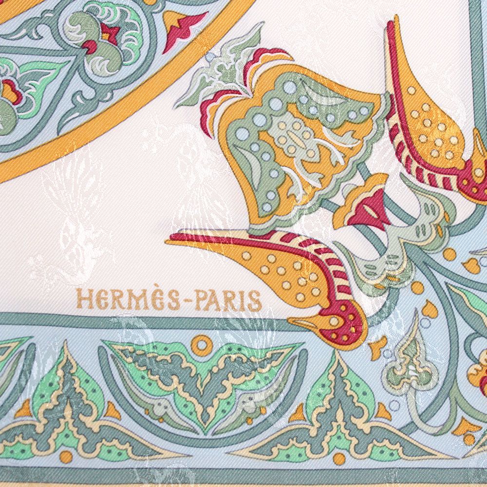 HERMES エルメス シルクスカーフ 『カレ90』CIELS BYZANTINS(中古品B