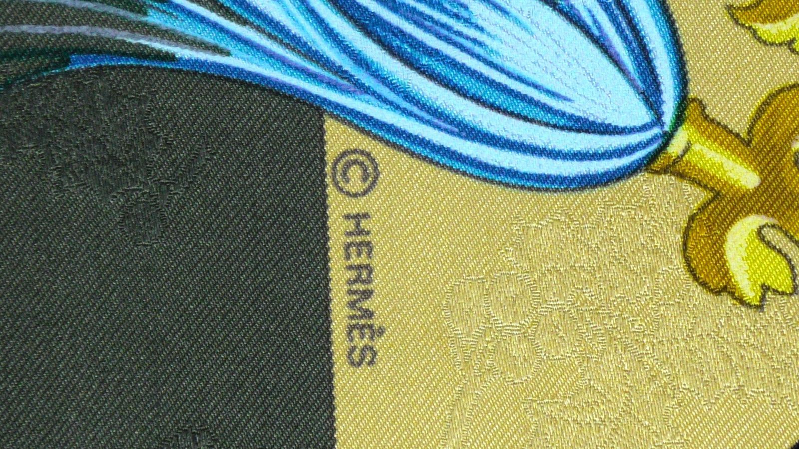 新品 HERMES エルメススカーフ カレ90 大判シルク100％ Plumes et