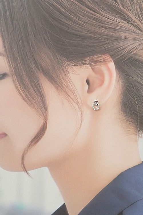ヴァンドーム青山 ダイヤモンド ピアス K18ホワイトゴールド VENDOME