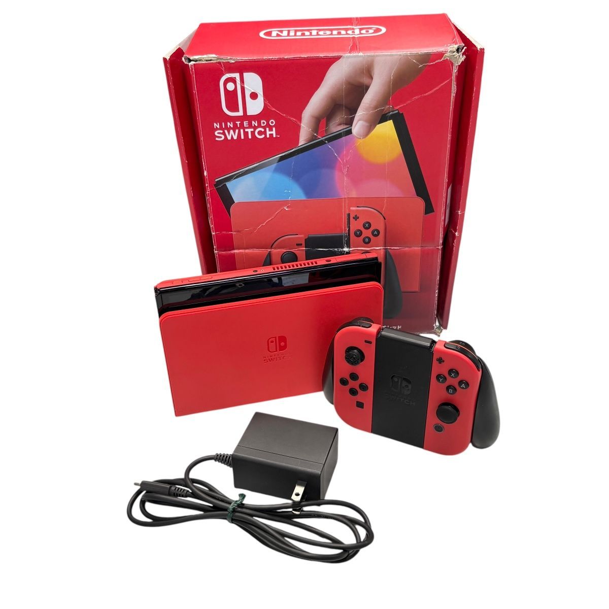 ♪4578 Nintendo Switch 有機ELモデル マリオレッド HEG-S-RAAAA 2023