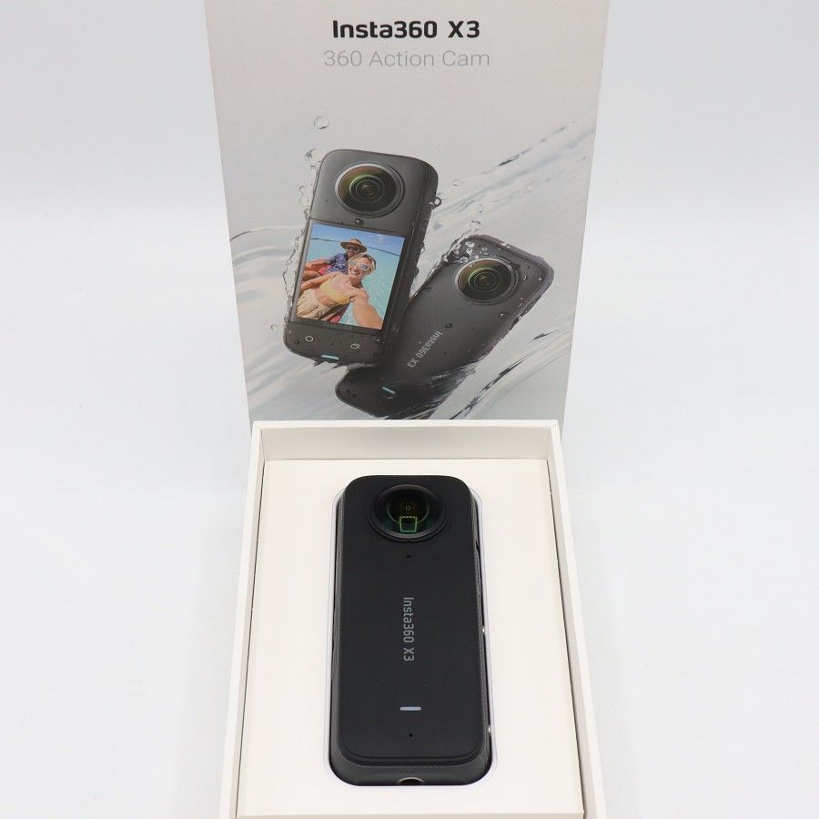 Insta360 X3 CINSAAQ/B 360度カメラ 全天球 インスタ360 パノラマ 本体 Insta360 X3 CINSAAQ/B 360度カメラ 全天球 インスタ360 パノラマ 本体