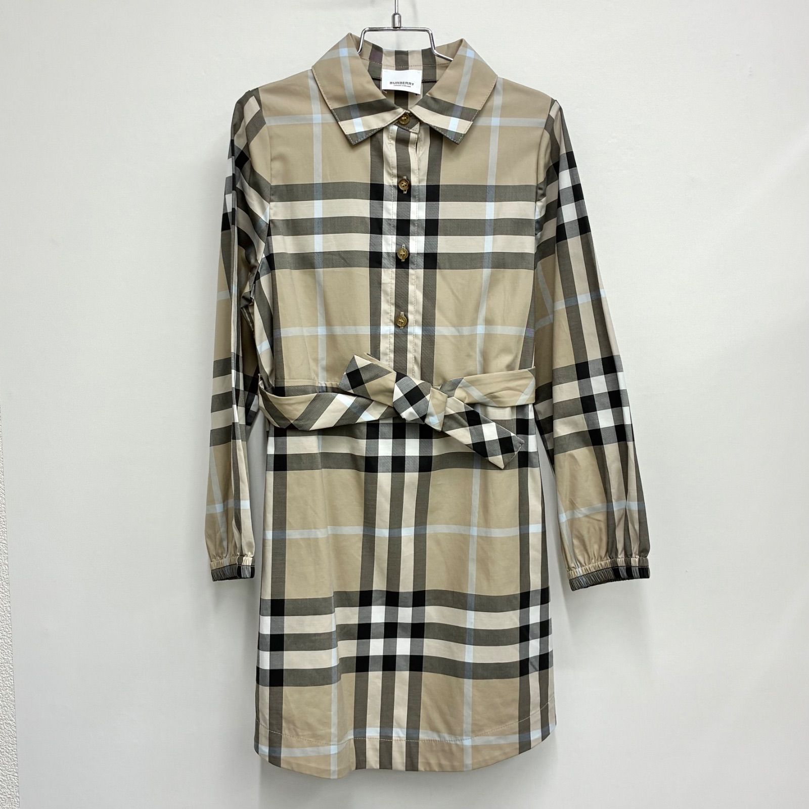 バーバリー Burberry】キッズ ほぼ未使用品！美品！ワンピース シャツ