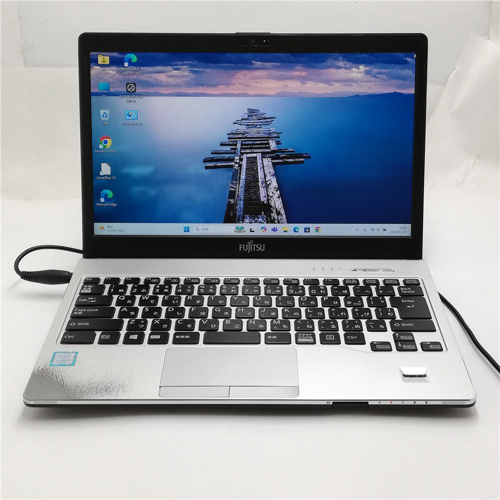 激安 Wi-Fi有 中古ノートパソコン 富士通 S938/S Core i5 8350U 8GB