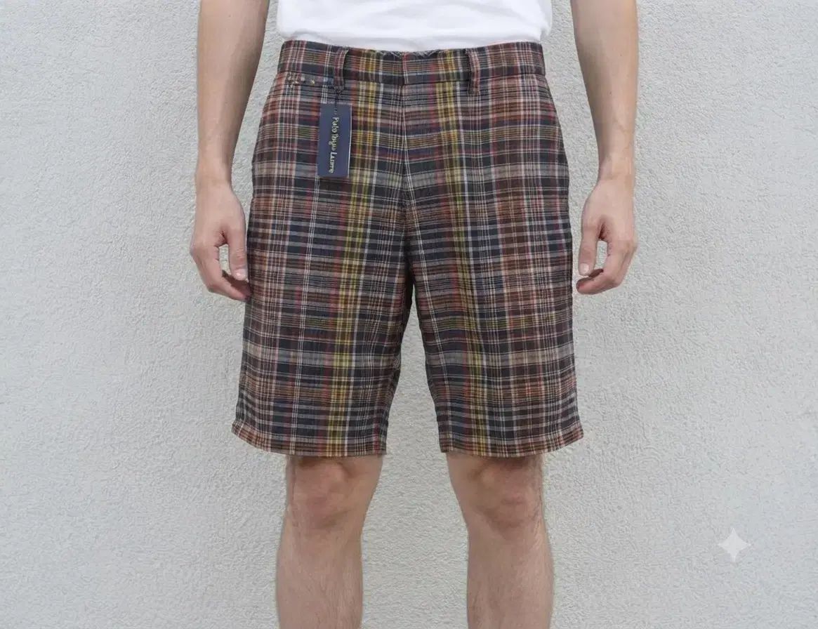 32 POLO RALPH LAUREN(ポロラルフローレン) チェック ハーフパンツ (新品)