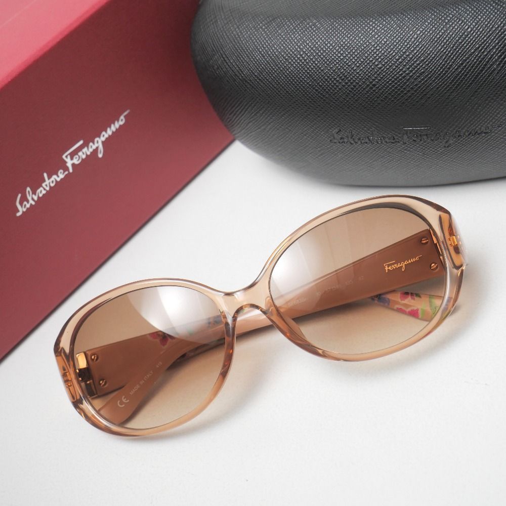 □美品□Salvatore Ferragamo サルヴァトーレフェラガモ サングラス