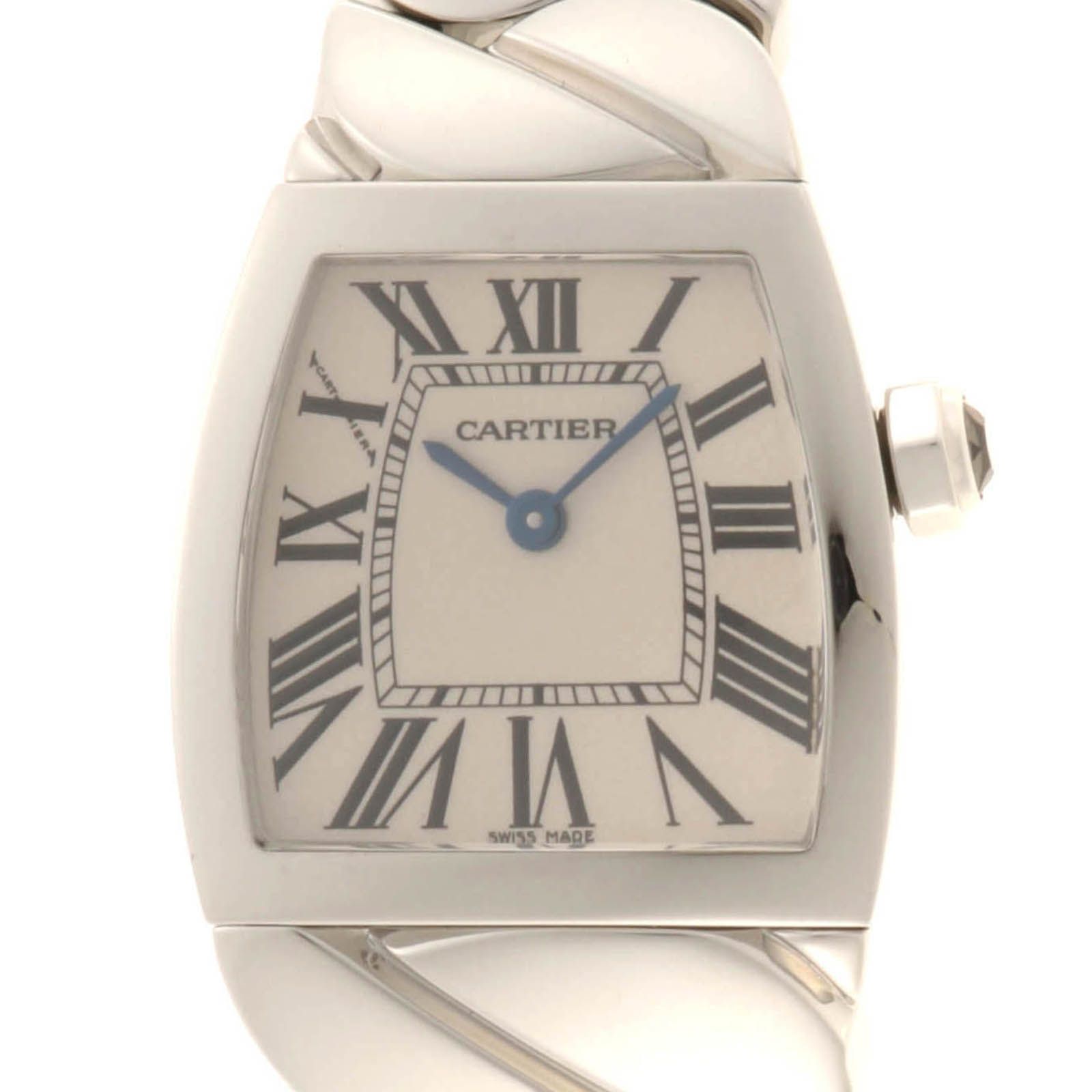 CARTIER カルティエ ラドーニャSM W660012I 腕時計 ステンレススチール シルバー クオーツ レディース【中古】432 2148104151773