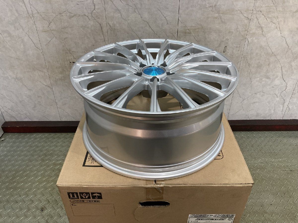 【新品】LEHRMEISTER EUROTECH STAGE TW15 レアマイスター ユーロテック 19インチ 1本 8.5J5HPCD112+43 ベンツ/CLクラス/Cクラス等 MHZ044