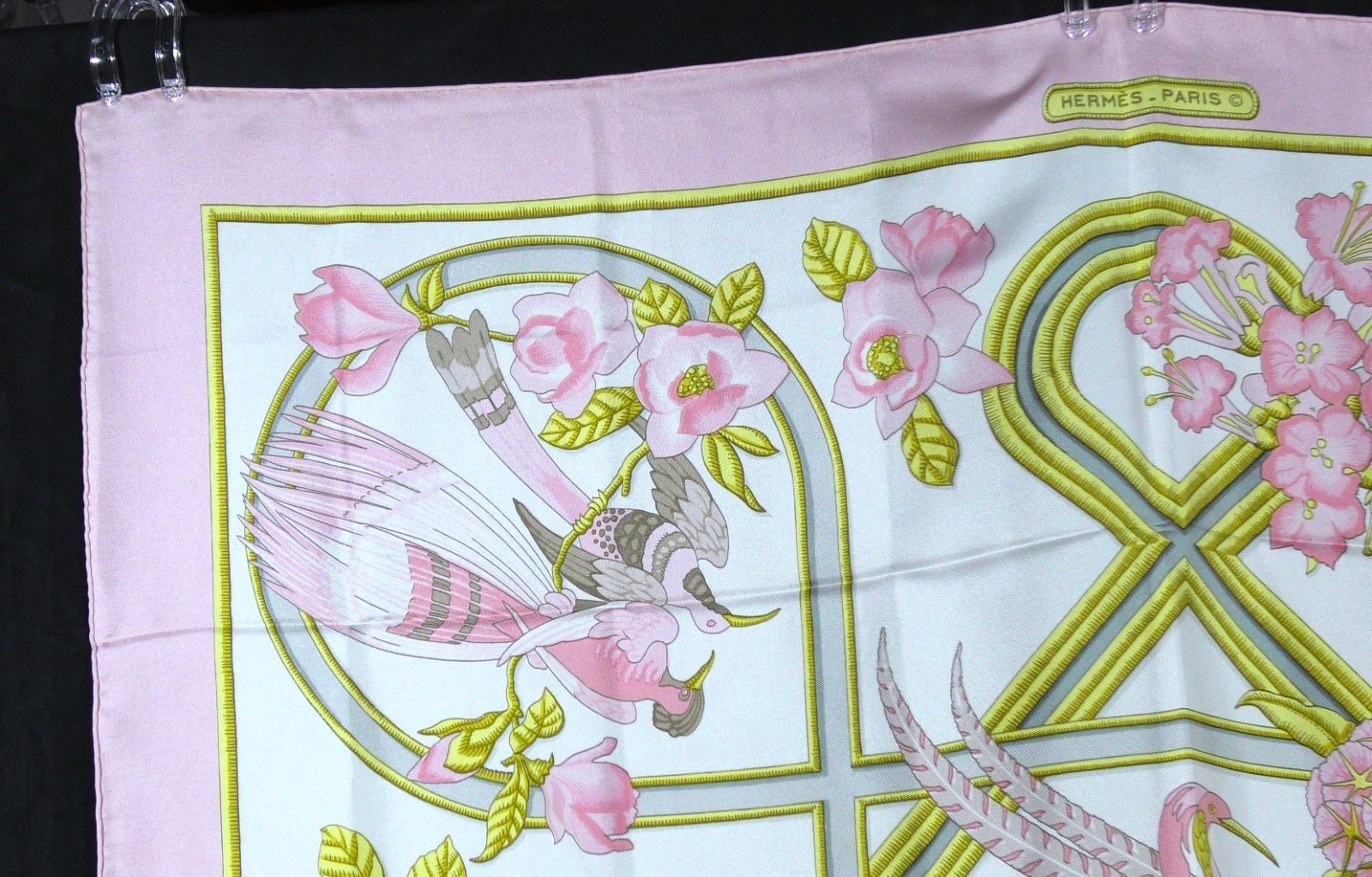 美品 HERMES エルメス スカーフ カレ90 大判スカーフ シルク100