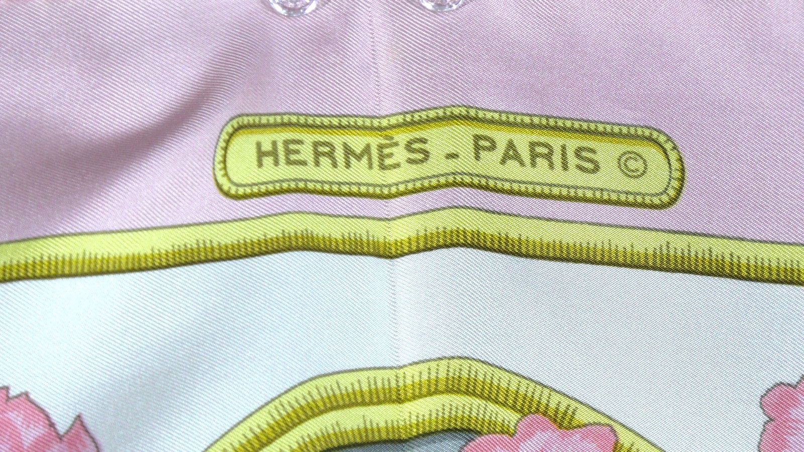 美品 HERMES エルメス スカーフ カレ90 大判スカーフ シルク100