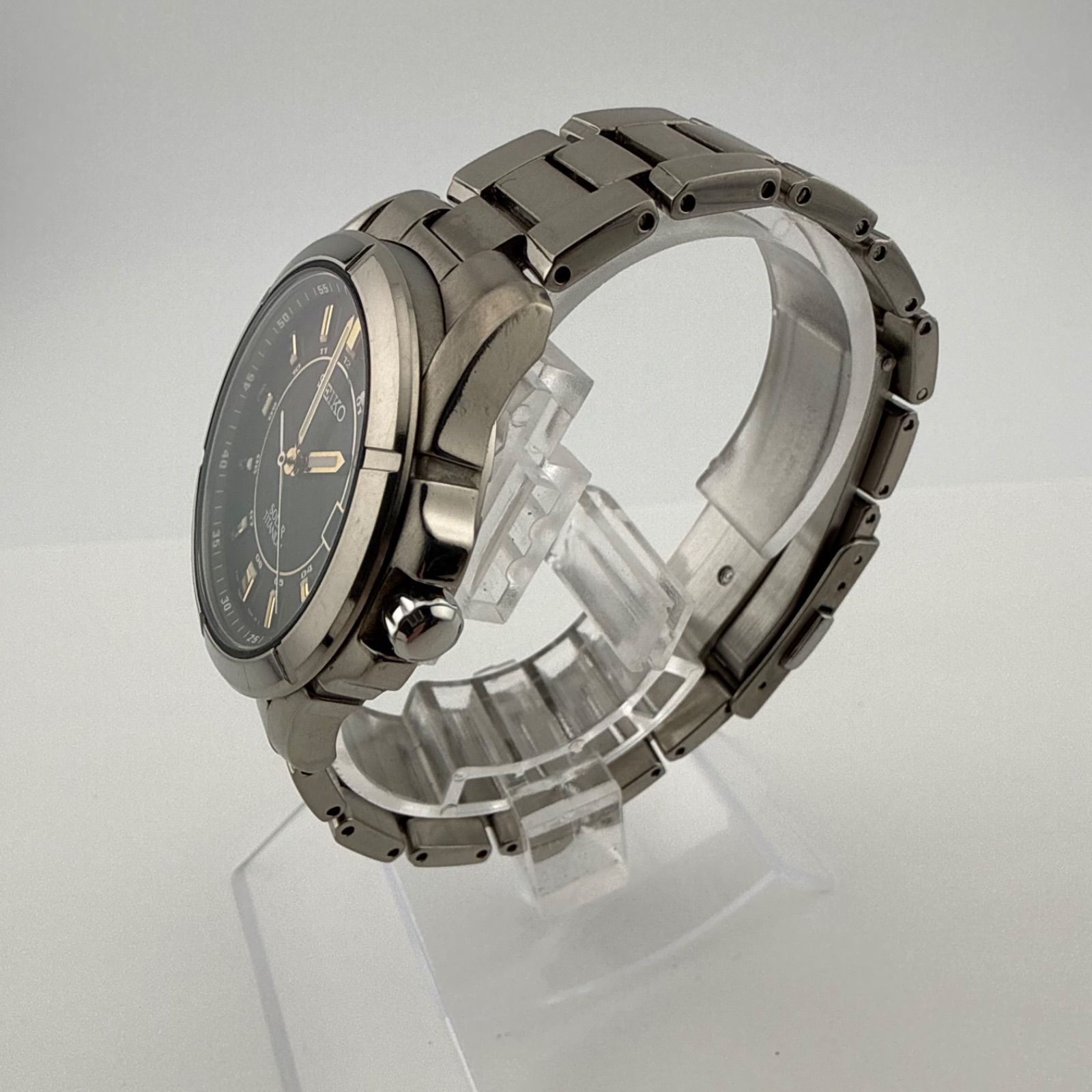 SEIKO V145-0AX0 セイコー TITANIUM チタニウム メンズ 腕時計 