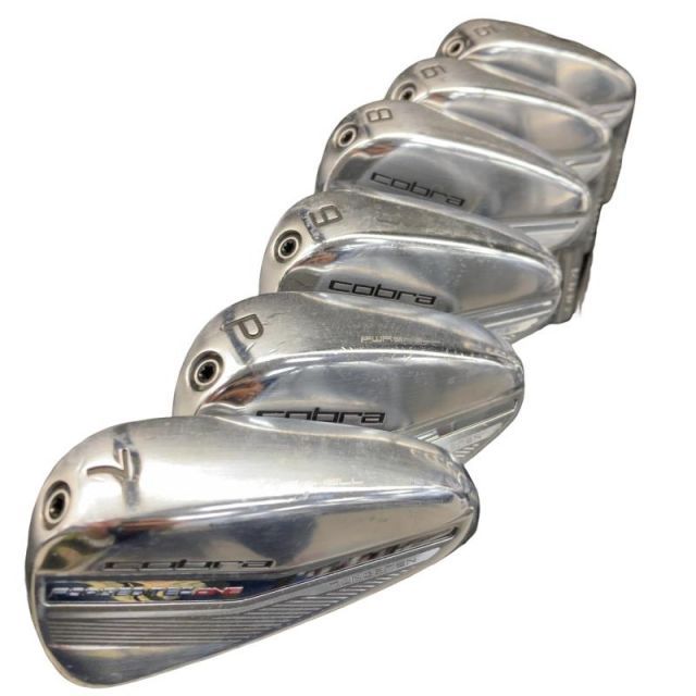 【中古】 コブラ KING FORGED TEC ONE LENGTH(2022) 6S アイアンセット IR 純正特注シャフト (フレックスS) メンズ 男性用 右利き 右用 Cランク ゴルフクラブ