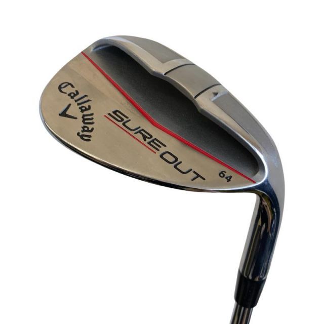 【中古】 キャロウェイ SURE OUT 64° ウェッジ WG NS PRO 950GH (フレックスS) メンズ 男性用 右利き 右用 Cランク ゴルフクラブ