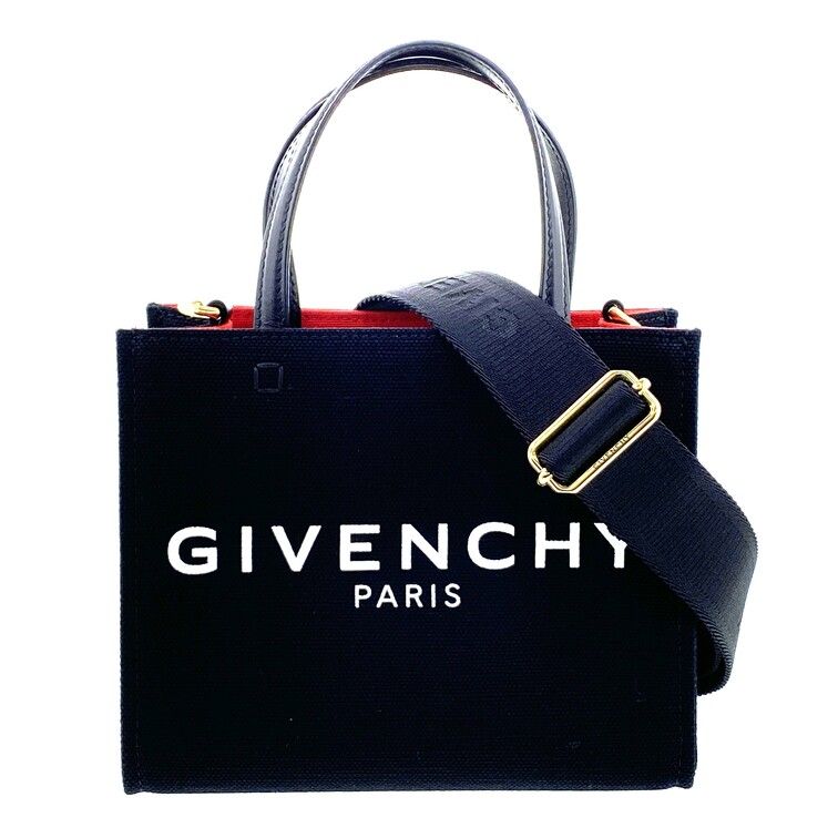 GIVENCHY ジバンシィ キャンバス G ミニ トートバッグ ハンドバッグ 