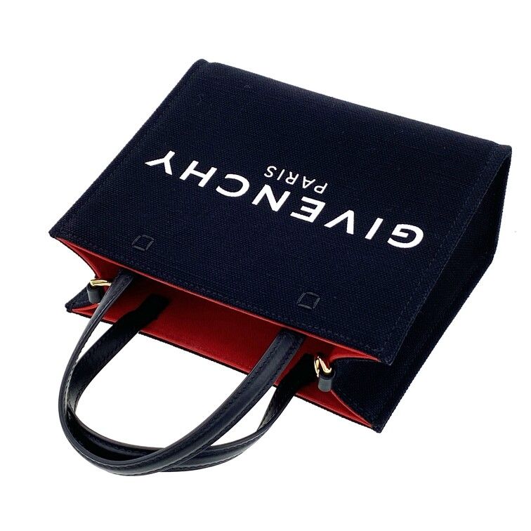 GIVENCHY ジバンシィ キャンバス G ミニ トートバッグ ハンドバッグ