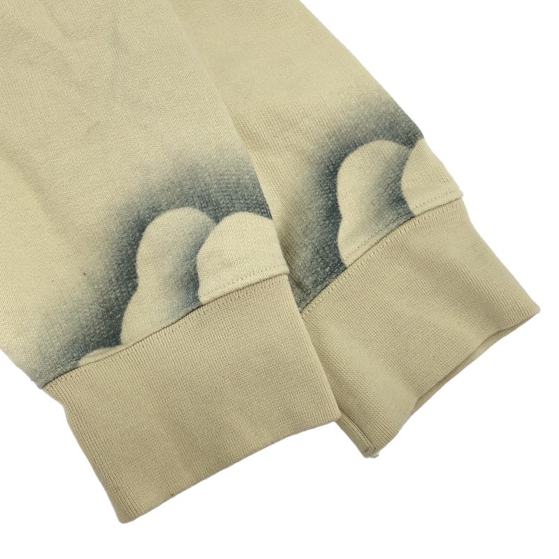 【中古】Palm Angels　palm sunrise クルーネックスウェット XL ベージュ[66][240066193617] 中古】Palm Angels palm sunrise クルーネックスウェット XL ベージュ