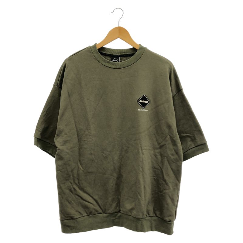 中古】SOPH.NET FCRB Bristol 半袖スウェット XL カーキ ソフネット