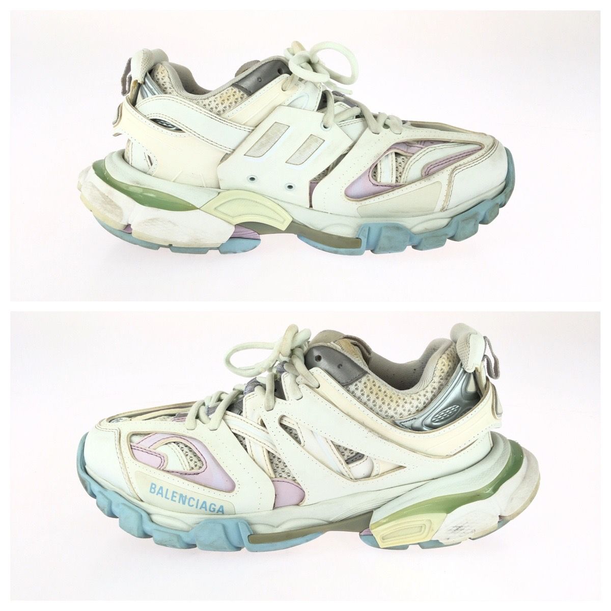 BALENCIAGA バレンシアガ Track サイズ26 ホワイト マルチカラー