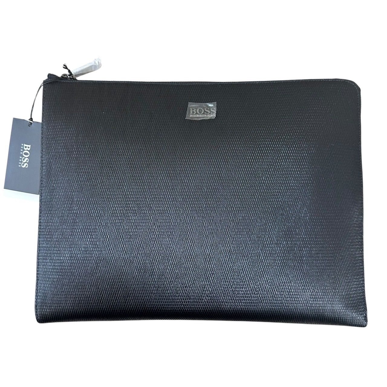 ✨未使用✨HUGO BOSS ヒューゴ ボス Sfort クラッチバッグ ドキュメントケース ブラック